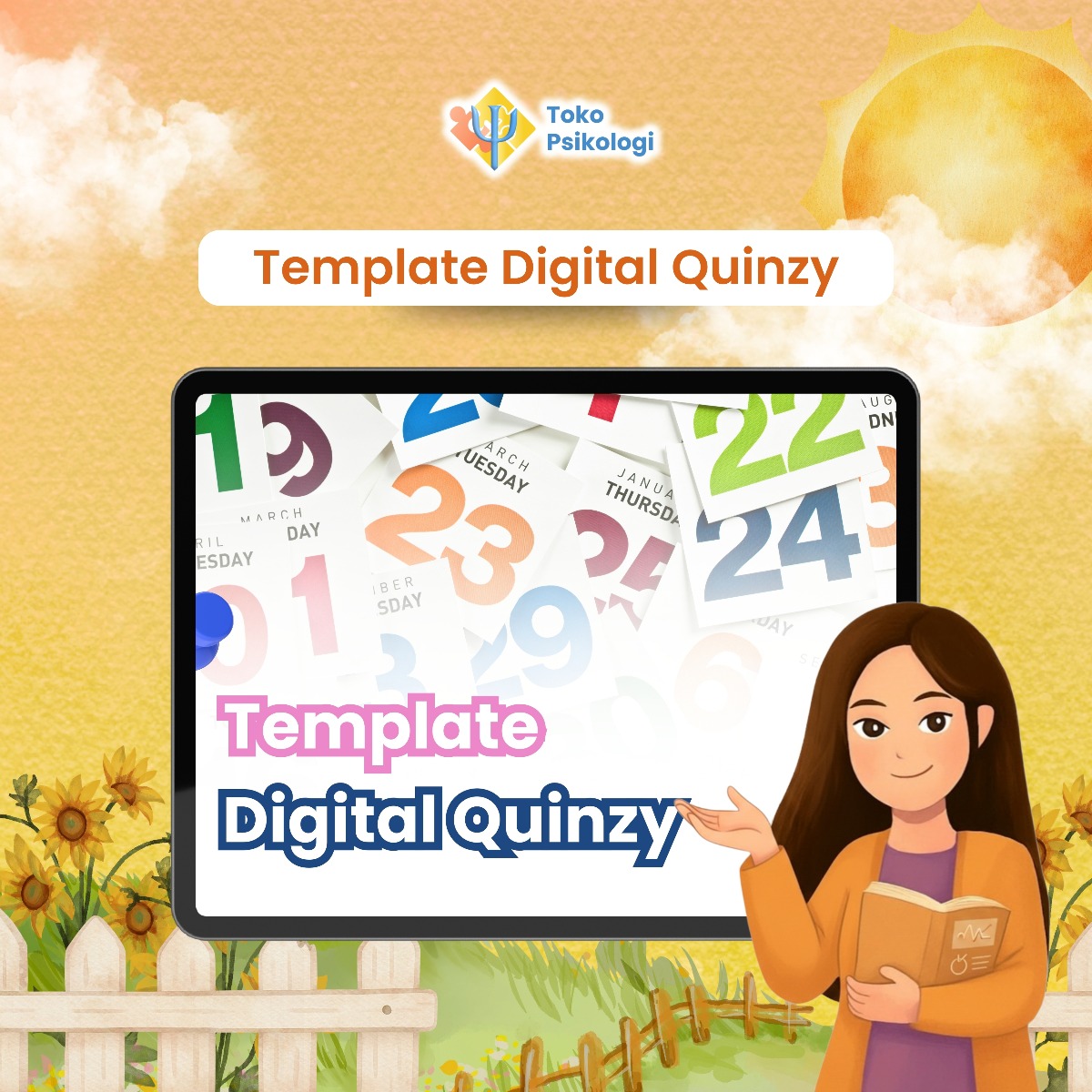 Template Digital Quinzy | Toko Psikologi